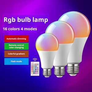 Alexa Tuya WIFIコントロールRGBスマートWifi照明E27電球ワイヤレスアプリコントロール調整可能なA19Led Blub - Product Image 3
