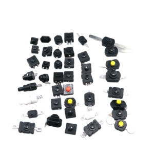 Interruttore a pulsante con interruttore a chiave da 8*12mm KAN-15 interruttore a pulsante per torcia autobloccante - Product Image 1
