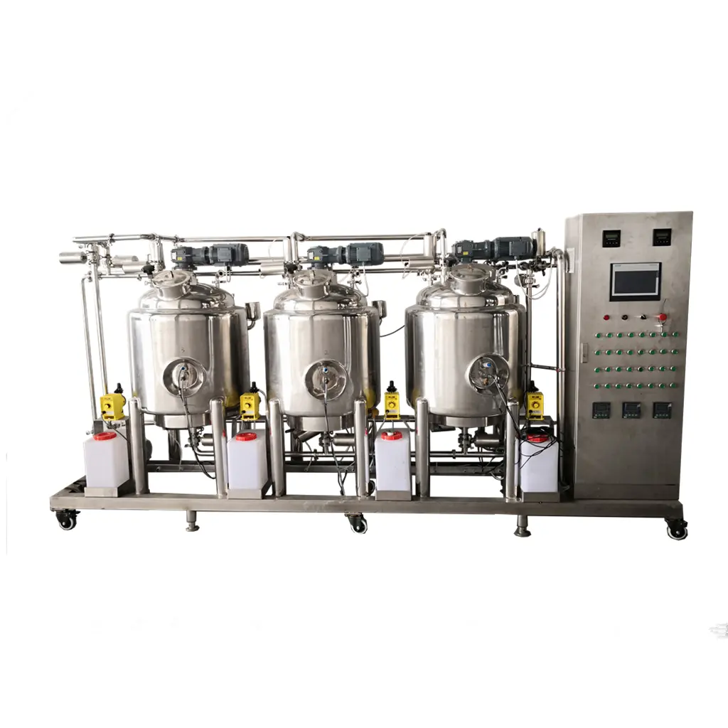 L và B nhà máy được thiết kế và sản xuất CIP làm sạch hệ thống sạch bia thiết bị sản xuất bia whasher máy