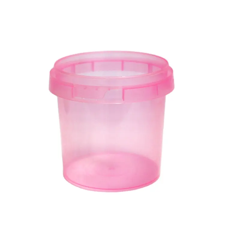 Commestibile trasparente contenitore di plastica per caramelle e plastica vaso della caramella di vendita calda
