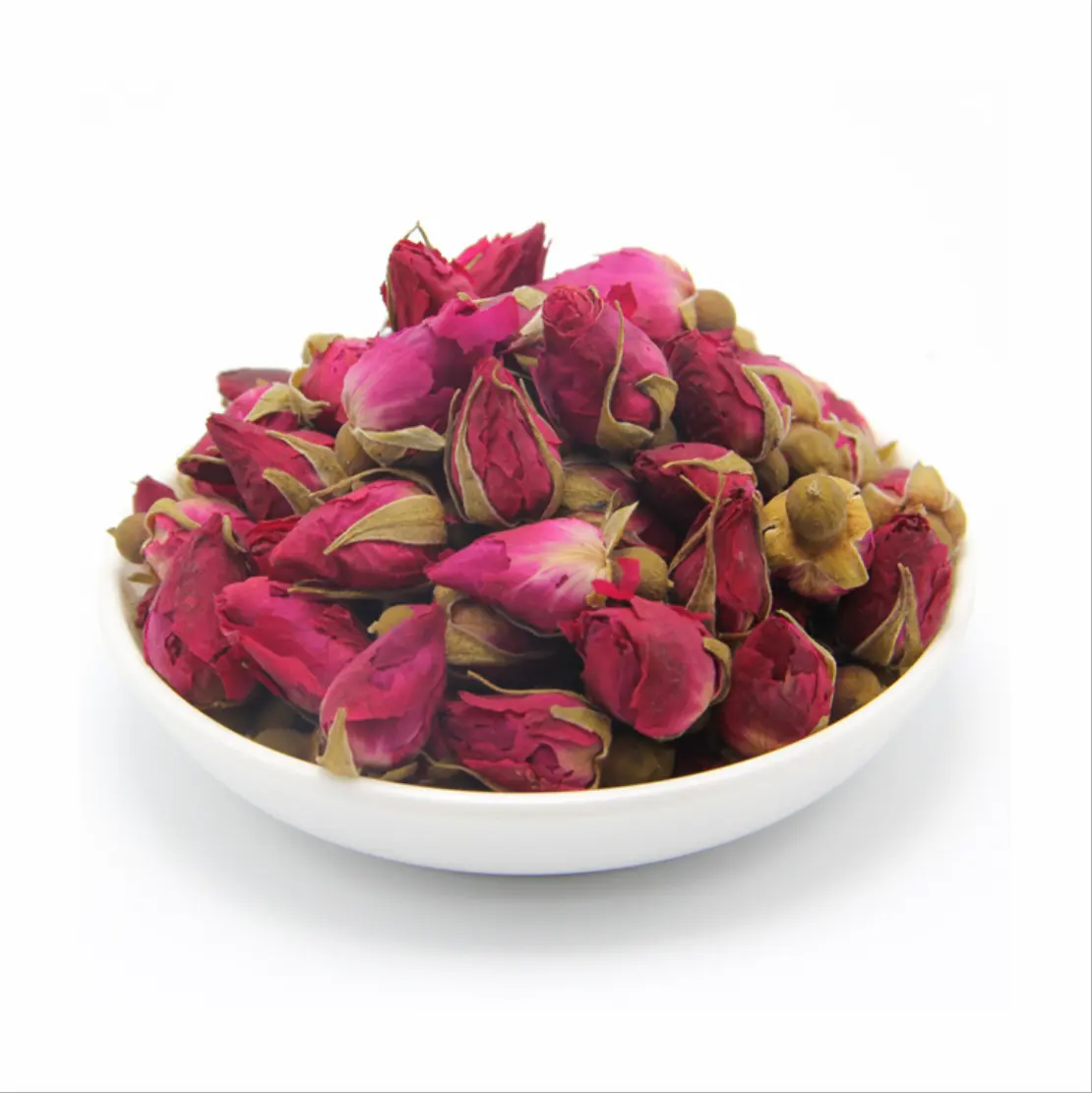 Rosa de té con sabor de flor especial, brotes de té