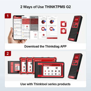 ThinkCar G2 OBD2 Bluetooth Code Scanner Universal Activation <strong>Programming</strong> Learning Tool Wrok with S3 <strong>Sensor</strong>