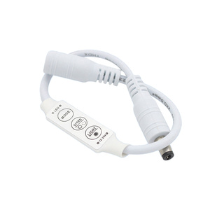 RGB Mini 3 chiave monocromatico Controller Mini intelligente lampeggiante luce LED striscia di controllo singolo colore Led Dimmer Led modulo - Product Image 5