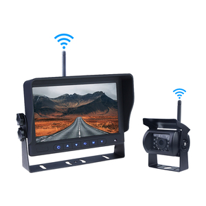 7 pulgadas 9- 24V de autobús/camión 2,4G vehículo cctv vigilancia hd video A sistema de cámara de visión trasera inalámbrico - Product Image 5