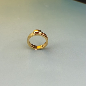 Anillo de Joyería de Lujo Vintage de Moda con Diseño de Serpiente de Tres Capas y Textura Abultada - Product Image 4