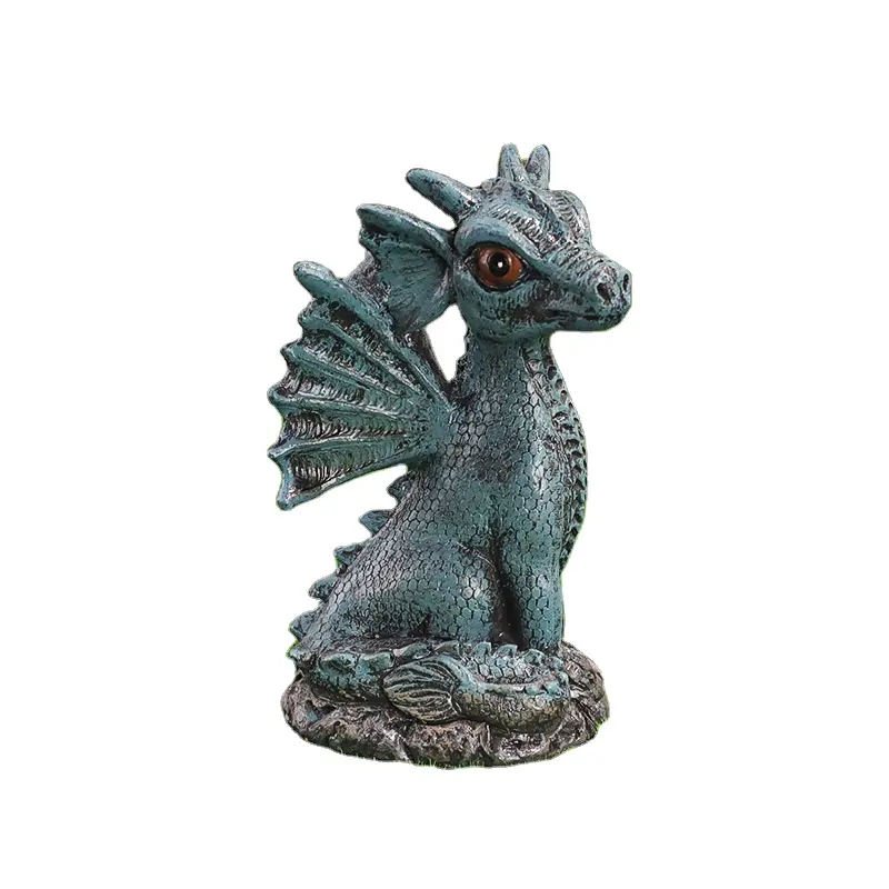 Small Fantasy Resin Winged Dragon Baby Figures/Toys/Decorations