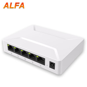 5-Port-GIGABIT-Ethernet-Netzwerk-Switch mit 1000 MBit/s und POE-VLAN-SNMP-Funktionen auf Lager IP-Geräte anschluss