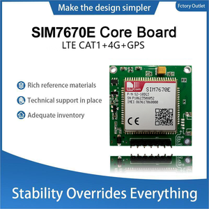 SIMCom SIM7670E LTE Cat.1 comunicazione Wireless cellulare 4G modulo scheda centrale di sviluppo 37x37mm - Product Image 2
