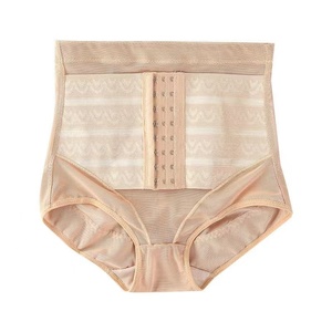 Quần lót định hình bụng cao cấp cho nữ, chất liệu dệt kim liền mạch, ôm sát hông, eo, có khóa cài, hỗ trợ sau sinh, thon gọn eo. - Product Image 5