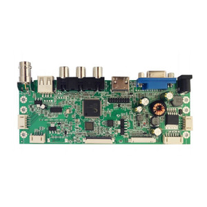 Wide Power Supply Voltage 9~32V USB for <strong>VGA</strong> AV*2*CVBS Type C LCD Screen Monitor Controller Board Compatible with Any LCD Si
