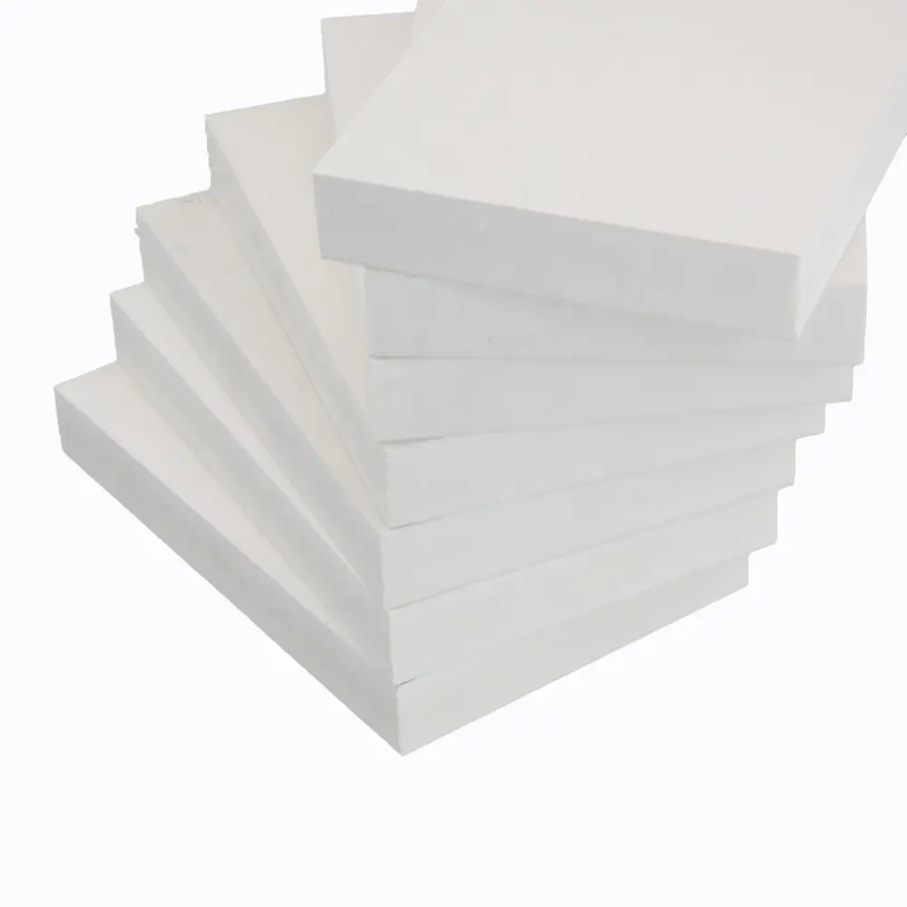 Muestra gratis personalizado PVC Forex Board PVC foam Board color blanco 1mm ~ 40mm con precio de fábrica para publicidad
