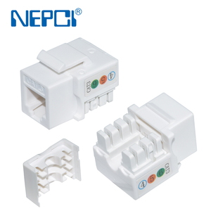 Hotsale nepci 90 độ tia/EIA UTP RJ12 <span class=keywords><strong>Keystone</strong></span> <span class=keywords><strong>Jack</strong></span> mô-đun XJY-NE-176 <span class=keywords><strong>RJ11</strong></span> không được che chở kép IDC Mạng Modular <span class=keywords><strong>Jack</strong></span> <span class=keywords><strong>CAT3</strong></span>-<span class=keywords><strong>6P4C</strong></span> - Product Image 2