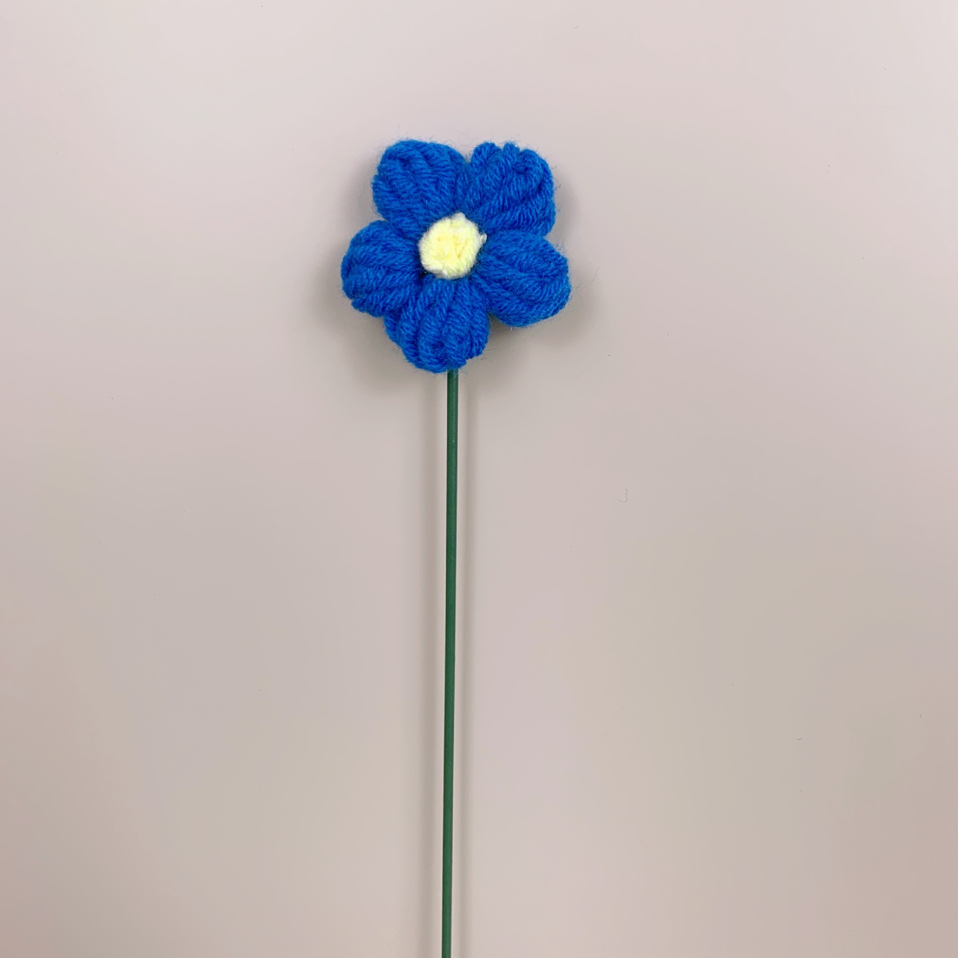 Coeur bleu-jaune royal