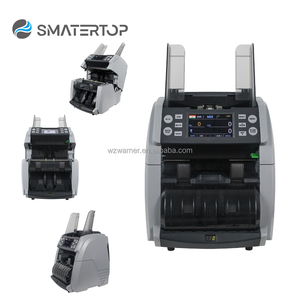 6070 Pro Two Pocket Verdächtige Erkennung Geld zähler Banknote Bill Sorter und Note Fitness Sortiermaschine PKR - Product Image 5