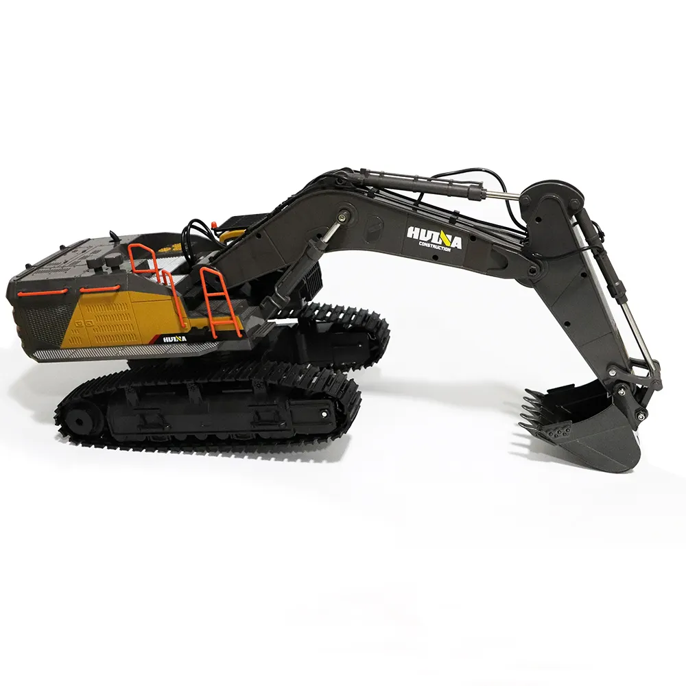 Huina 1:14 profesional RC modelo de excavadora con 22 funciones RC ingeniería camión RC juguetes regalos