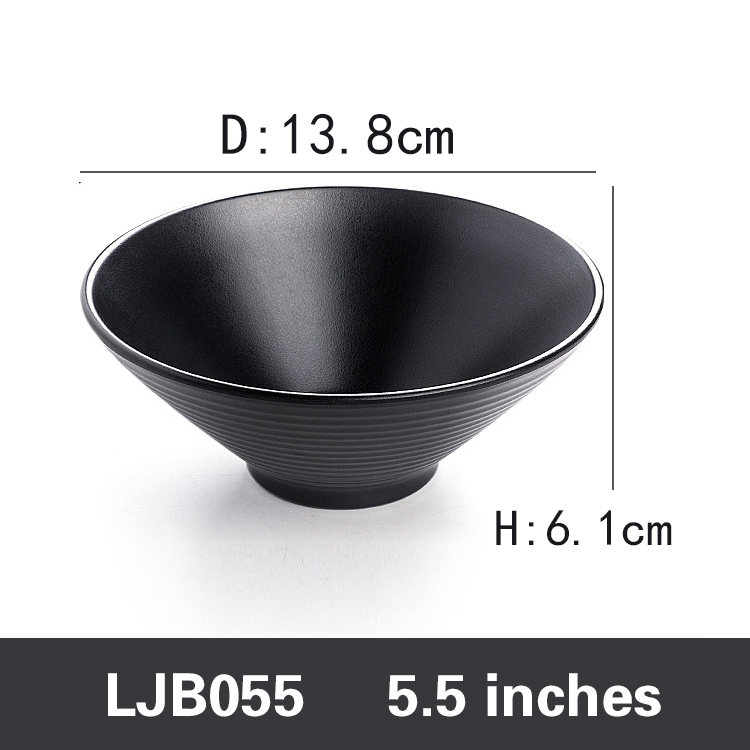 5.5-inch black matte finish