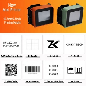 Mini programmatore di Date portatile per bottiglie per animali domestici con manico portatile data di scadenza a getto d'inchiostro stampante su etichetta per data exp - Product Image 6