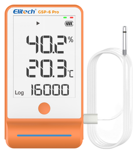 Bluetooth Elitech Digital LCD Multiuso USB Registrador de Temperatura y Humedad Monitor Registrador de Datos Precio, 1 Unidad - Product Image 1