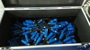 CEE <strong>Split</strong> Extension Cable <strong>Input</strong> with 16A/3pin CEE Type Plugs <strong>and</strong> <strong>Output</strong> 2way of 16A/3pin CEE Type Sockets Flexible Cable - Product Image 3
