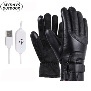 Mydays Tech Factory Wholesale防風防水タッチスクリーンUSBパワーサポートモーターサイクルフィッシングハンティング用加熱手袋 - Product Image 3