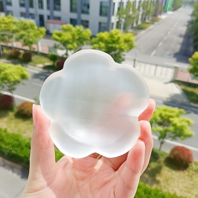 ชามดอกไม้เซเลไนต์