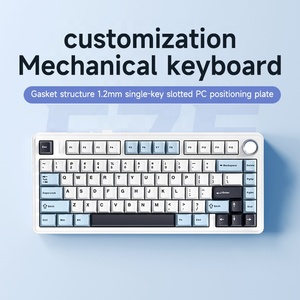 AULA Tarantula F75 Teclado mecánico personalizado Estructura de puerta de enlace Tecla completa Intercambio en caliente 2,4 Teclado inalámbrico de tres modos - Product Image 2