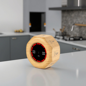 Octagon <span class=keywords><strong>1</strong></span> 3 <span class=keywords><strong>5</strong></span> 15 30 60 90 <span class=keywords><strong>min</strong></span> hẹn giờ kỹ thuật số Nhựa Xoay Pomodoro hẹn giờ gravireceptor cho nghiên cứu nhà bếp countup đếm ngược - Product Image 1