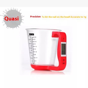 Hot-bán kỹ thuật số đa chức năng quy mô nhà bếp và đo Cup cho Amazon sản phẩm Pin Powered làm bằng nhựa - Product Image 3
