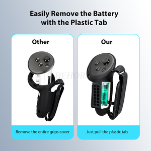 Grip Silicone Protective Cover for <strong>Quest</strong> 3 Sweat-Proof Controller Protective Handle Case VR Accessories for Meta <strong>Quest</strong> 3 - Product Image 6