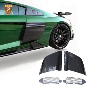 Capris Style Dry Carbon Fiber zijdelingse deurpanelen voor Audi R8 V10 2022-2024 - Product Image 1