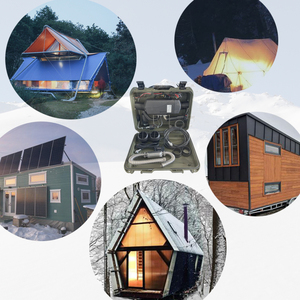 Jp DIESEL 2kw nóng 12V 24V xe tải Cab bãi đậu xe tất cả trong một không khí nóng cho lều thuyền xe tải - Product Image 6