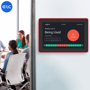 Schermo <span class=keywords><strong>Touch</strong></span> a Parete con PoE, NFC, Android 11, RK3566, Segnaletica Digitale, Barra Luminosa LED, Schermo Interattivo per Sale Riunioni, Tablet LCD - Product Image 1