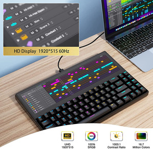 OFIYAA-Teclado mecánico K2 Universal para teléfono móvil, extensor de pantalla Dual portátil, teclado de pantalla táctil con Monitor - Product Image 4
