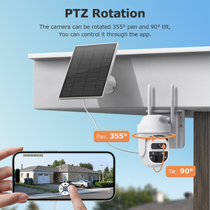 <strong>Wireless</strong> <strong>Security</strong> Surveillance for Outdoor <strong>Security</strong> Camera with Human Detection 3MP Smart <strong>Security</strong> <strong>System</strong> with Solar Energy - Product Image 4