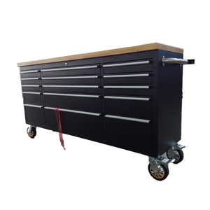 72英寸重型红色滚动工具箱车库工具箱滚轮工具柜 - Product Image 3