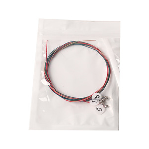 Suministro directo de fábrica, cuerda de rumores populares, cuerda de guitarra de madera, juego de embalaje independiente, accesorios de guitarra de cuerda - Product Image 5