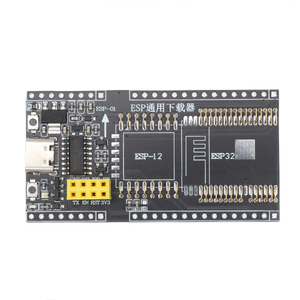 ESP12 ESP01 Esp8266 ESP32-WROVER geliştirme kurulu Test programcı soket indirici modülü CH340 için sürücü
