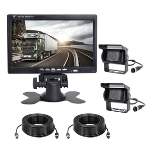 YWX OEM 7 Inch Truck Camera System IPS HD <strong>Monitor</strong> Kit <strong>with</strong> Reversing Camera 15m Rear Cable Dashboard <strong>Monitor</strong> for Car - Product Image 1