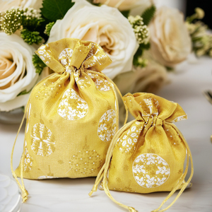 Đa-Kích Thước Dây Kéo Ren Wedding Kẹo Túi Đảng Quà Tặng Trang Trí Bé Tắm Bao Bì Trái Cây Rượu Vang Kẹo - Product Image 5