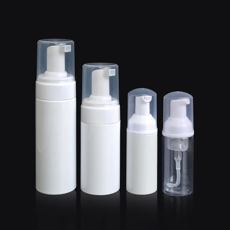 Huisdier Plastic Cleanser Container 30Ml 50Ml 80Ml 100Ml 150Ml 200Ml Wit Clear Mousse Schuimende pomp Fles Voor Gezicht Wassen