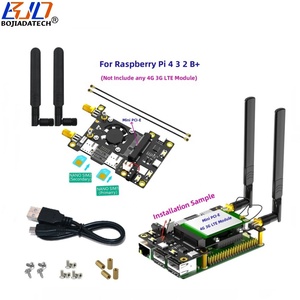 Mini PCIe MPCIe Wireless Adapter karte 2 Nano-SIM-Steckplatz Zwei Antennen unterstützt 4G 3G LTE GSM-Modem modul für Raspberry Pi 4 3 2 B. - Product Image 1