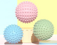 Triangular thorn ball