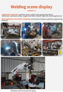 Price Robotic <strong>Welder</strong> Automatic Factories Advanced 3d Six-Axis <strong>SS</strong> Aluminum Pipes Tig Argon Arc Welding Robot Arm Welding Machine