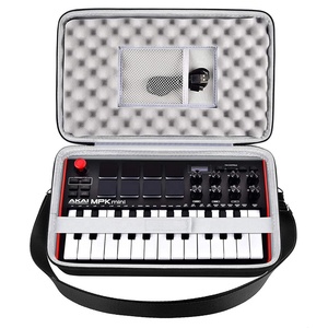 Funda de controlador MIDI personalizada, Compatible con AKAI Professional MPK Mini MK3, PlayMKII, 25 teclas, USB, organizador de teclado MIDI - Product Image 1