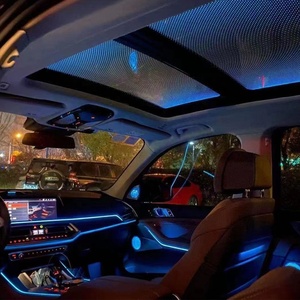 Araba orta kademe hoparlör kapağı ses Tweeter kapak BMW X5 G05 X7 G07 için renkli ortam ışığı - Product Image 1