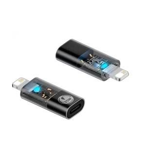 PD35W hızlı şarj USB C 8pin adaptörü USB C kablo dönüştürücü veri senkronizasyon konektörü destek Emark kablosu - Product Image 1