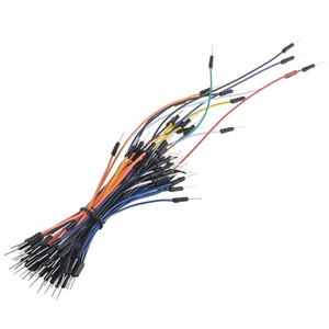 65ピース/ロットスマートエレクトロニクスジャンプワイヤーケーブルオス-オスフレキシブルジャンパーワイヤーforBreadboard DIY Starter Kit for arduino - Product Image 1