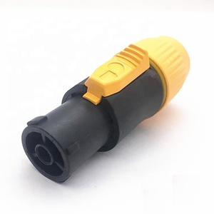 3pin PA66 Flame-Retardant Industrial Power Connector <strong>Output</strong> <strong>Input</strong> 20A Waterproof Powercon Connector LED Large Screen Power Plug
