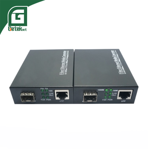 GETEKnet 10G Media Converter SC SFP Gigabit fibra ottica Media Converter 2.5G rete con supporto GSM TCP - Product Image 4