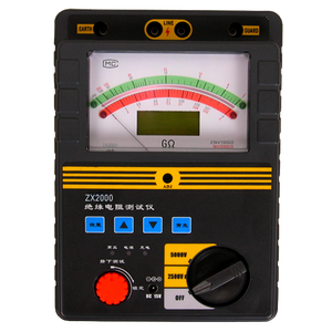 Multi-Function ZX2 Insulation Tester: 10000V + Continuity <strong>Test</strong> 0.1% <strong>Basic</strong> Accuracy -30&deg;C~60&deg;C - Product Image 1
